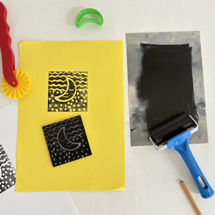 Workshop i tryck- prova på grafik