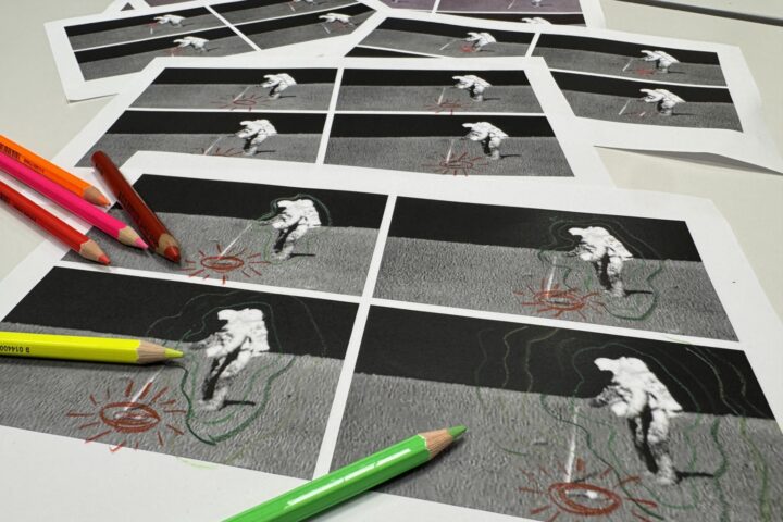 Mixed media animation på Malmö kulturskola
